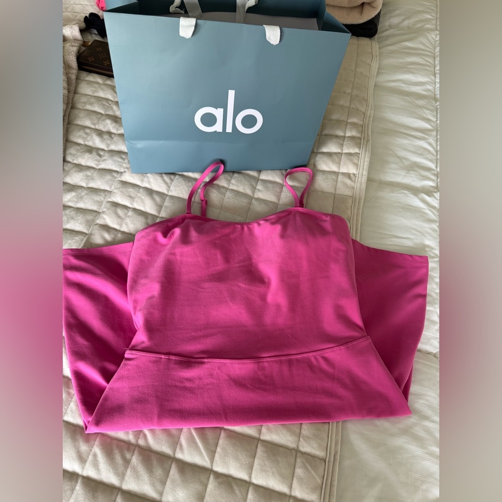 ALO Yoga Pink Mini Dress - Picture 2 of 2